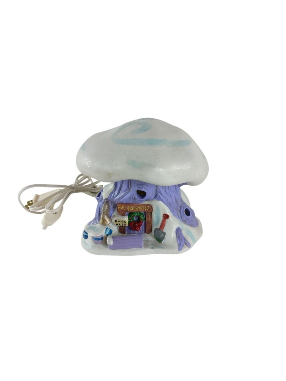 Disney Pooh's House Lighted Porcelain House Seasonal Specialties Christmas - Picture 3 of 9
